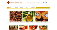 Desktop Screenshot of goldenoiltd.com